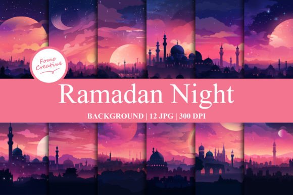 Creating a Serene Atmosphere with Ramadan Night Backgrounds