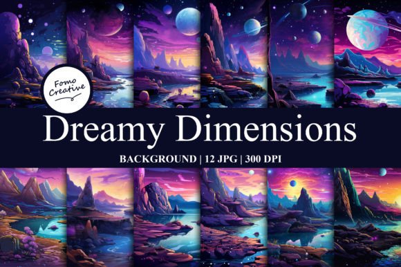 Dreamy Dimensions Backgrounds: Elevate Your Digital Designs