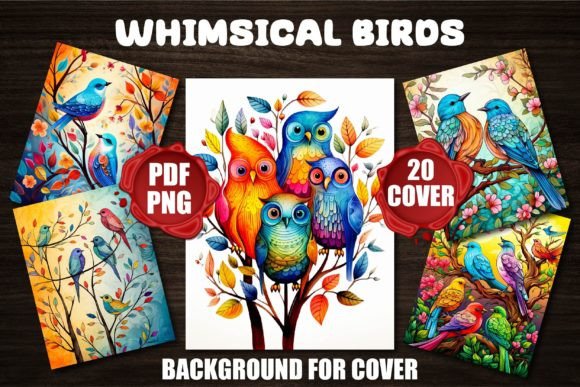 Enchanting Bird Illustrations for Creative Projects