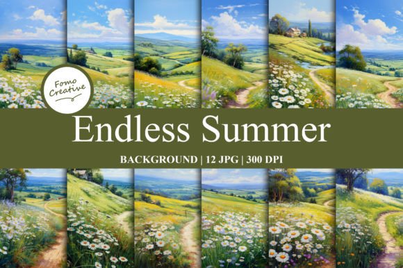 Endless Summer Backgrounds: Capturing the Golden Hour Glow