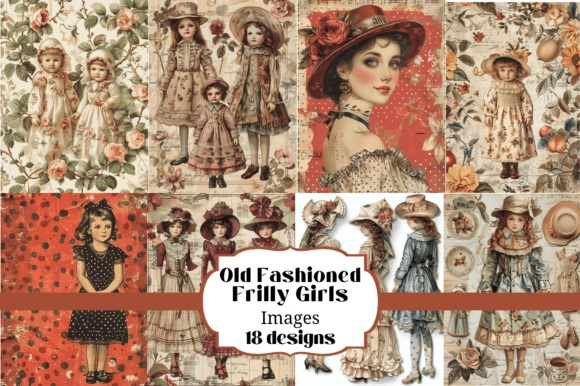 Old Fashioned Frilly Girls Backgrounds: A Designer’s Guide