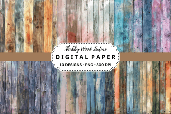 Shabby Wood Texture Backgrounds: Instant Rustic Charm
