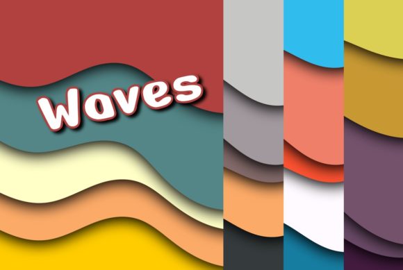Visual Rhythm: Using Wavy Elements in Modern Design